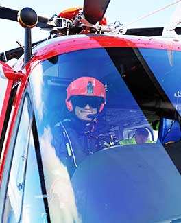 helicopter helmet